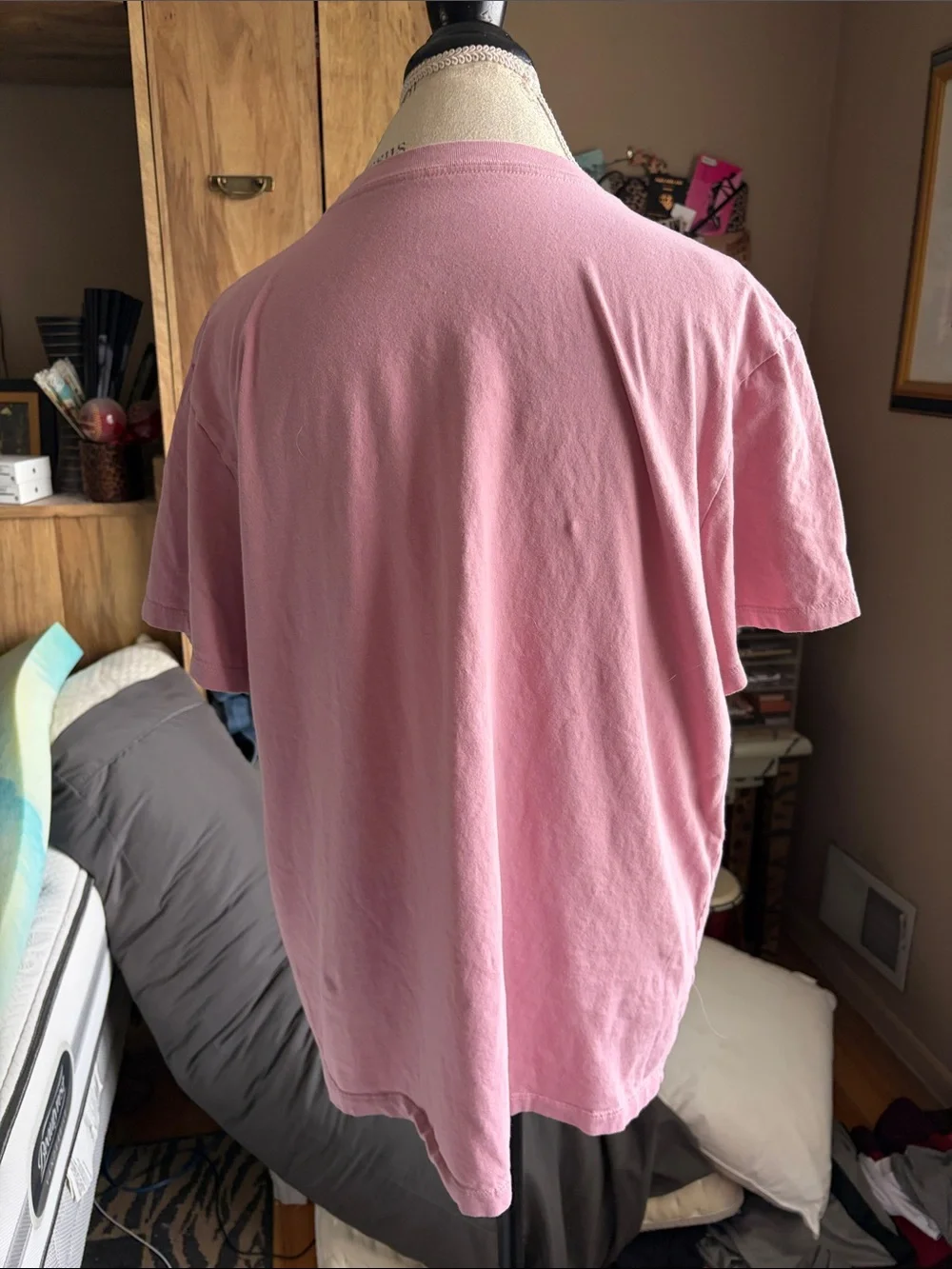 The North Face Pink Logo Short Sleeve Tee - XL